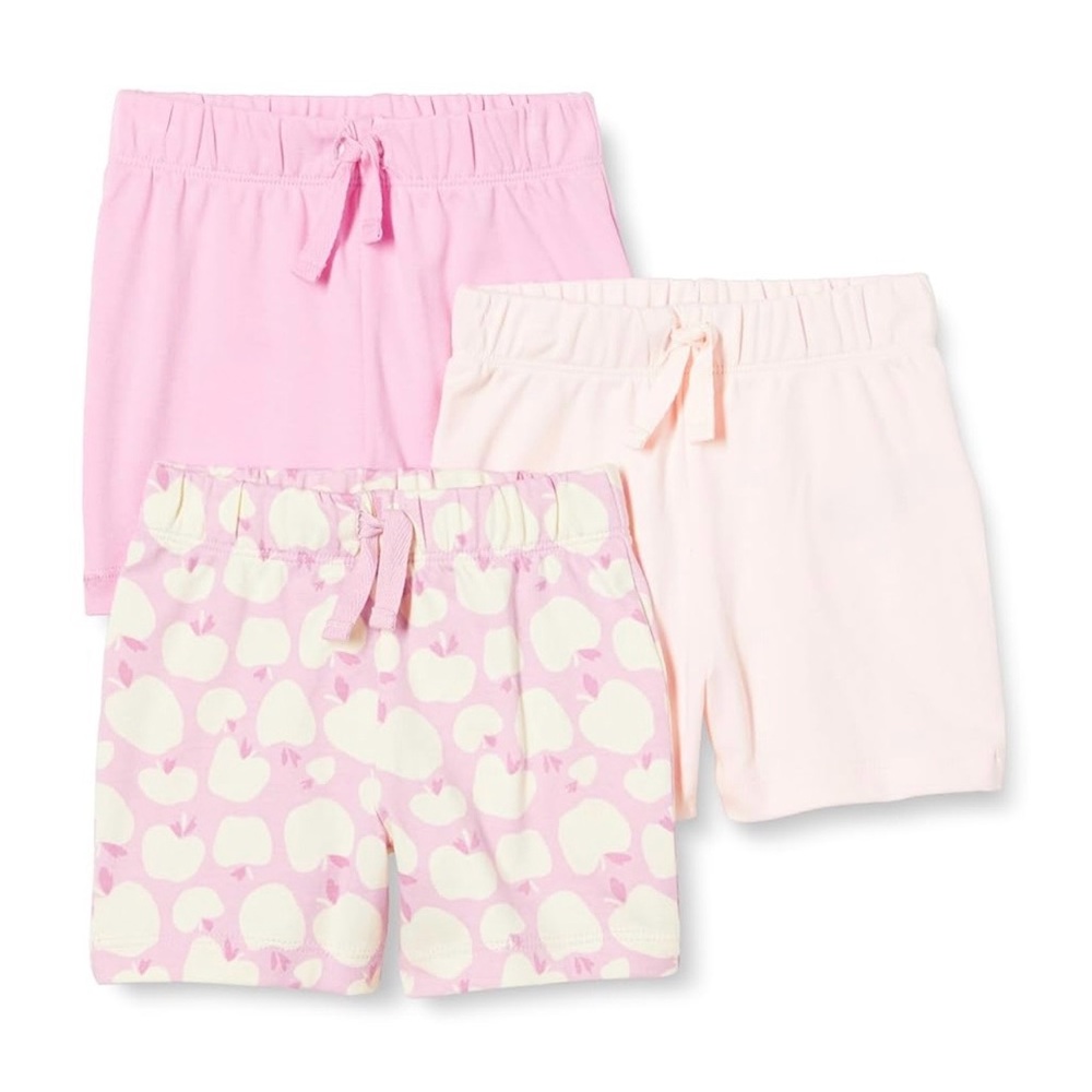 3 NEW Pair Girls 24 Month Essential  Summer Cotton Pull On Shorts